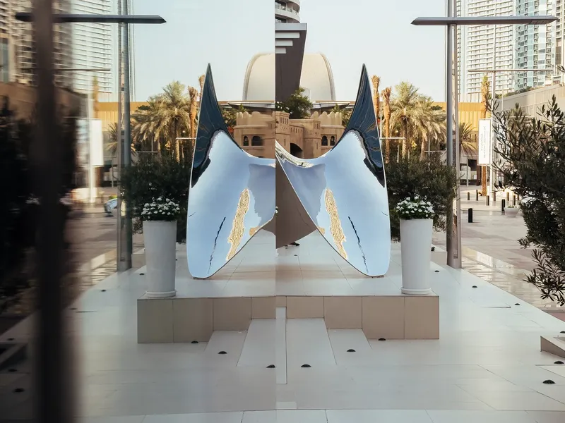 Emaar Downtown Dubai Sales Center Artwork